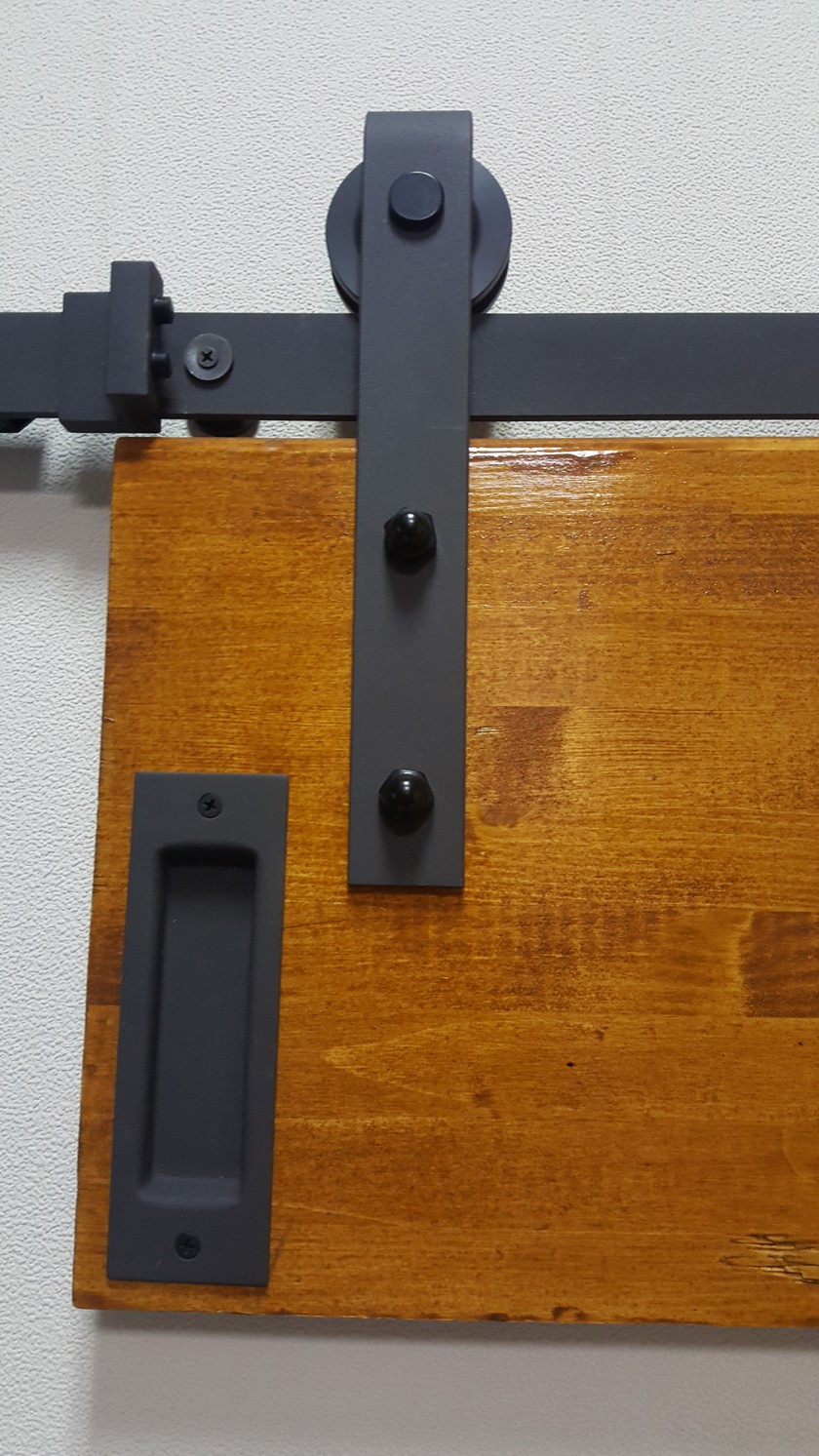 Механизм открытого типа для двери в стиле ЛОФТ Химки
